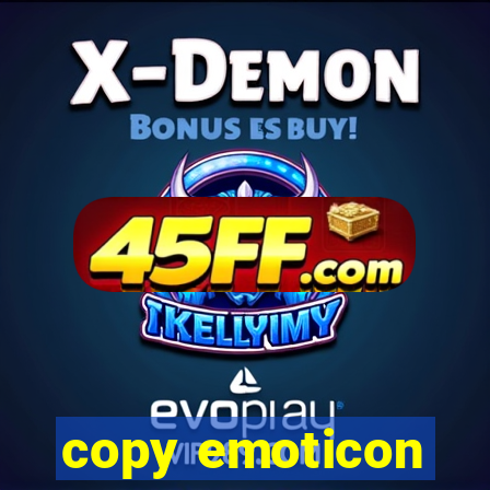 copy emoticon